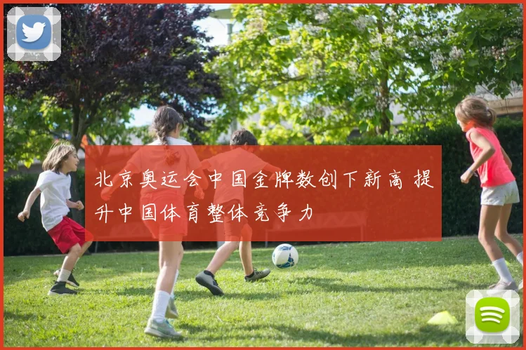 北京奥运会中国金牌数创下新高 提升中国体育整体竞争力