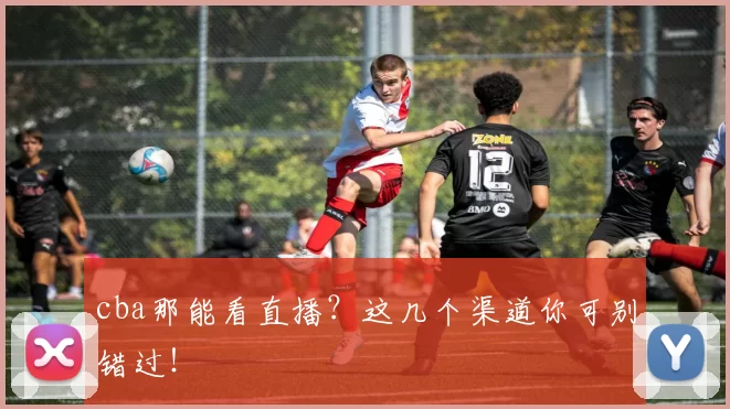 cba那能看直播？这几个渠道你可别错过！